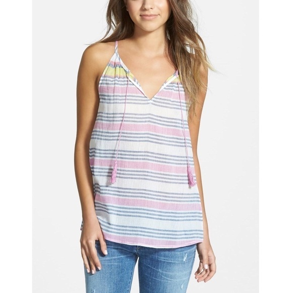 𝅺soft JOIE Laurella' V-Neck Tank - Picture 1 of 5